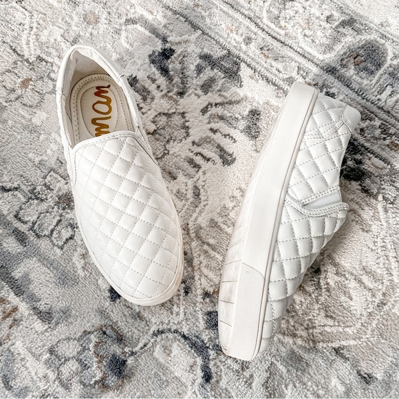 Sam Edelman Shoes - Sam Edelman Essie quilted leather sneakers, size 8.5